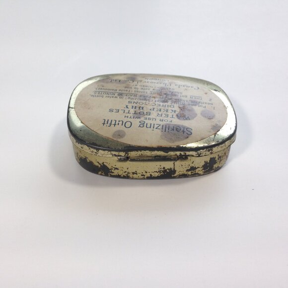 Sterilizing Outfit Tin Box Vintage pharmacy drug store Canada Pharmacal Co - Picture 5 of 10